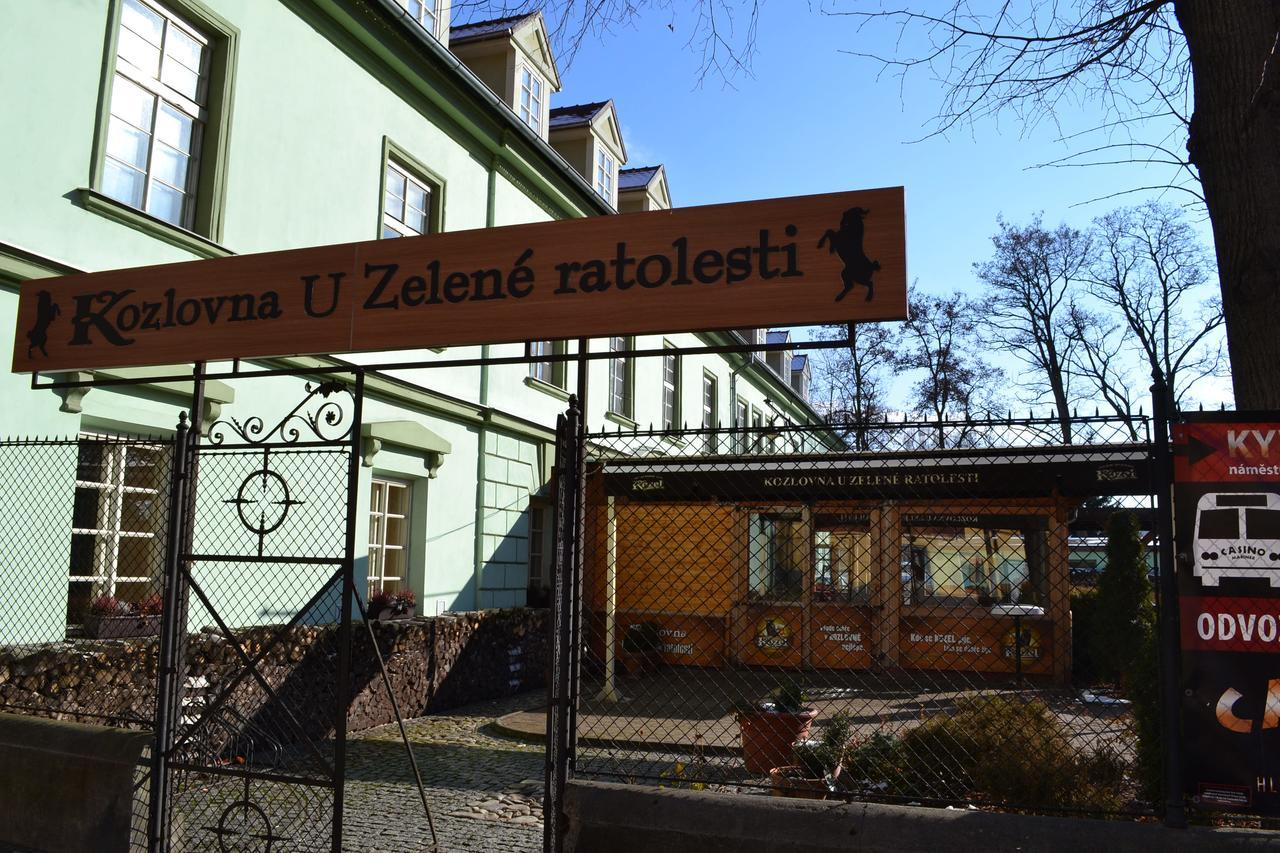 Zelena Ratolest Otel Ceske Budejovice Dış mekan fotoğraf